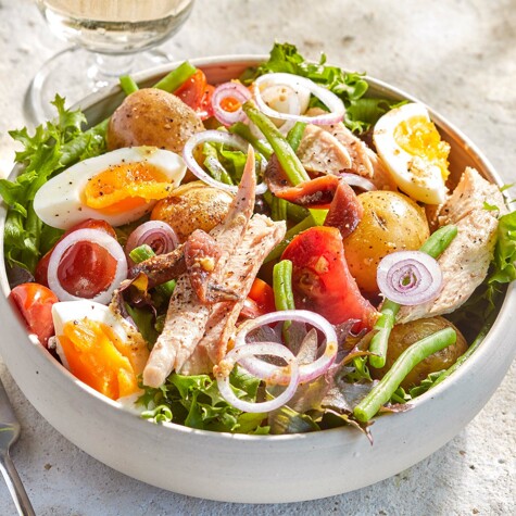 Recept: salade niçoise.