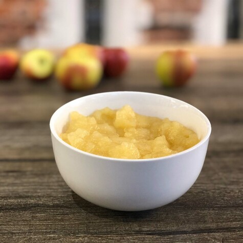 Appelcompote van Les fruits du plateau, verkrijgbaar bij CRU.