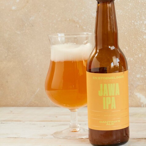 Jawa IPA van En Stoemelings, verkrijgbaar bij versmarkt CRU.