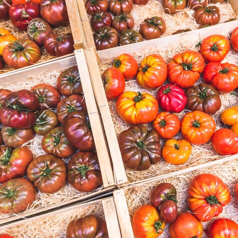 Tomaten van versmarkt Cru.