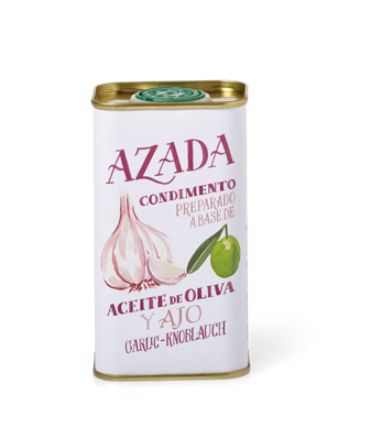 Azada - Arbequina olijfolie met look 225ml
