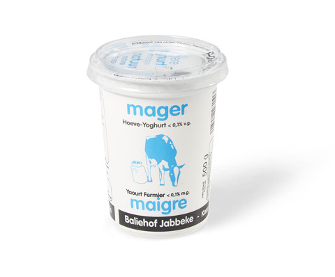 Yaourt maigre nature 500 g