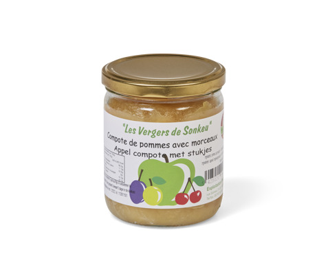 Compote de pommes CRU 420 g